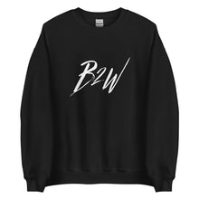 Load image into Gallery viewer, B2W White Signature Unisex Sweatshirt