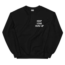 Load image into Gallery viewer, Keep Your Head Up Unisex Sweatshirt