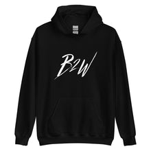 Load image into Gallery viewer, B2W White Signature Unisex Hoodie
