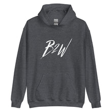Load image into Gallery viewer, B2W White Signature Unisex Hoodie