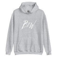Load image into Gallery viewer, B2W White Signature Unisex Hoodie
